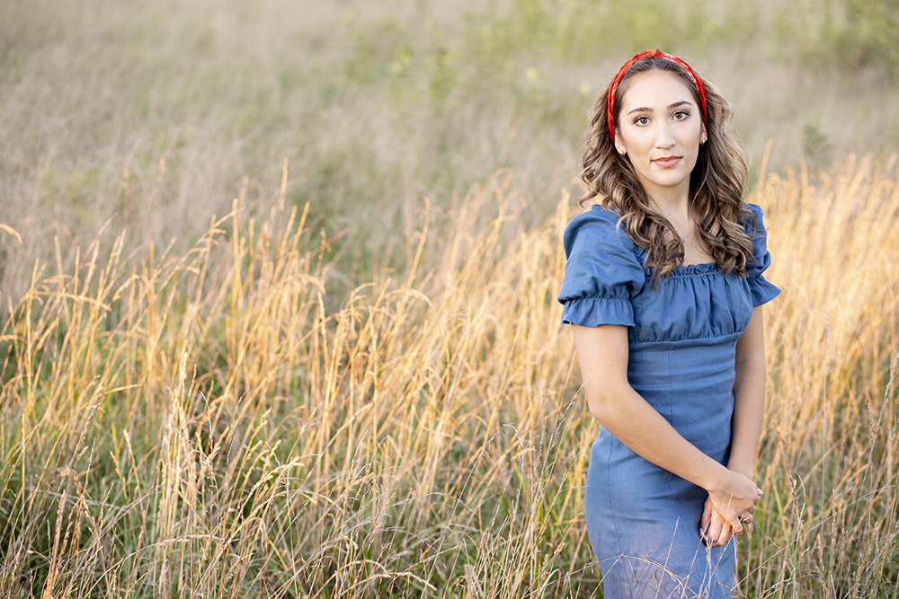 on-location portrait of a high school senior to be featured on a creative blog post ideas for high school senior portrait photographers